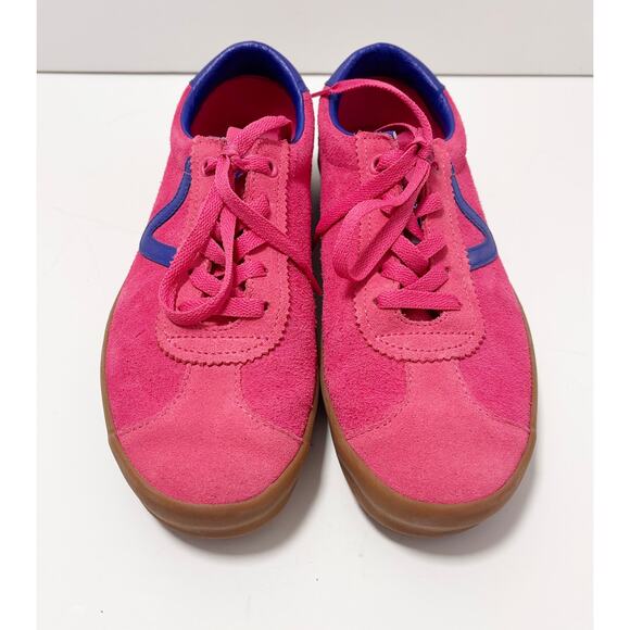 Vans Sport Low Suede PopCush Bambino Honeysuckle/Blue M-7.5 W-9 Streetwear Suede - Picture 3 of 12